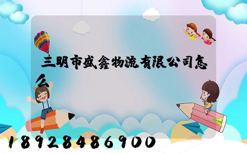 三明市盛鑫物流有限公司怎么樣