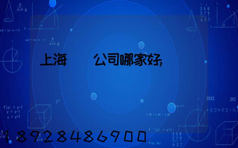 上海倉儲公司哪家好