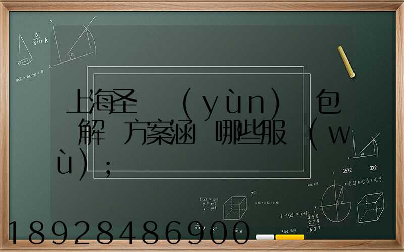 上海圣華運(yùn)輸包裝解決方案涵蓋哪些服務(wù)