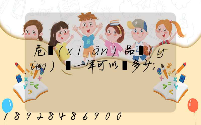 危險(xiǎn)品運(yùn)輸一年可以賺多少