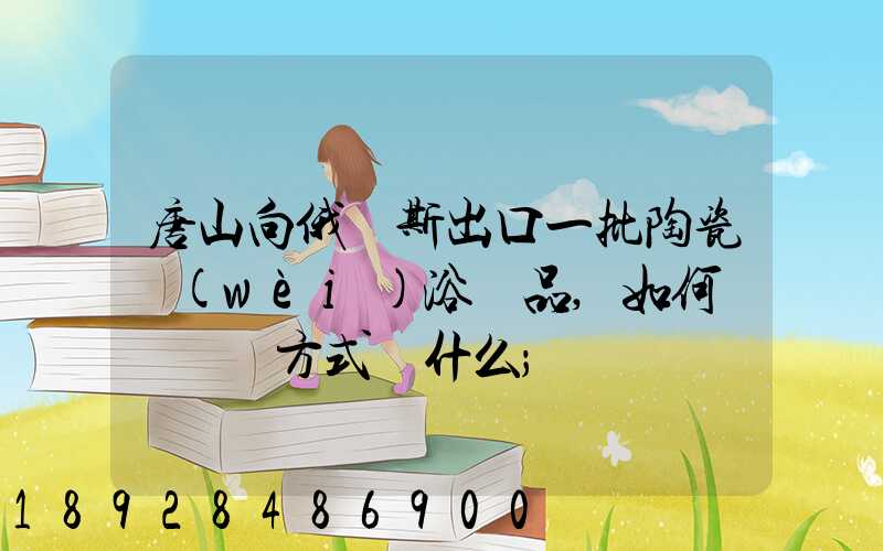 唐山向俄羅斯出口一批陶瓷衛(wèi)浴產品,如何選擇運輸方式為什么