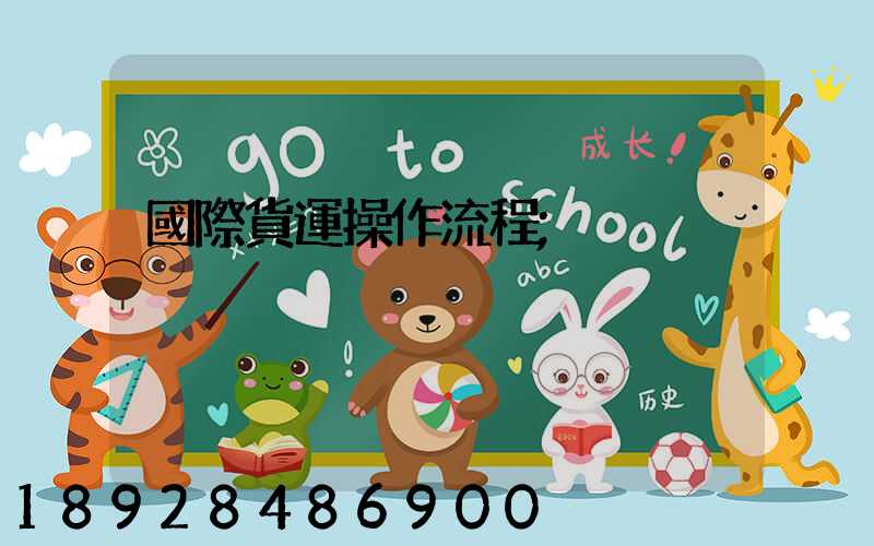 國際貨運操作流程