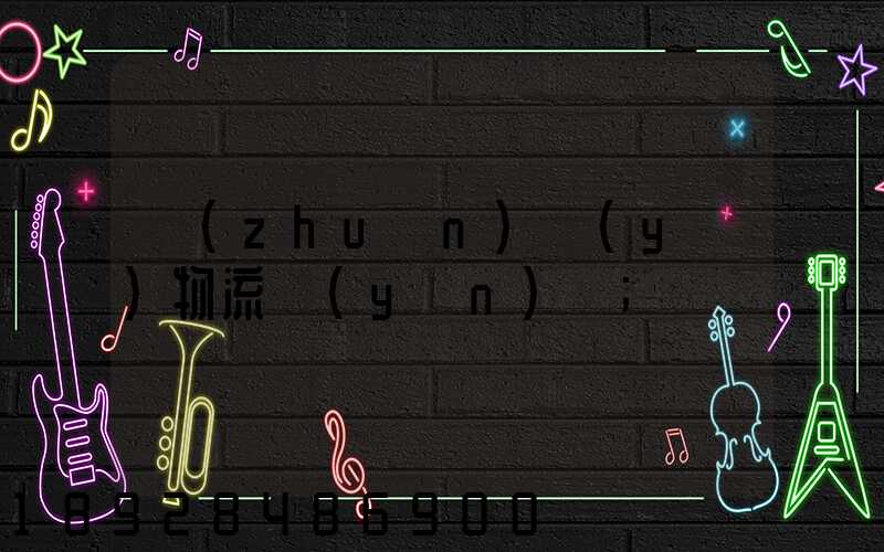 專(zhuān)業(yè)物流運(yùn)輸