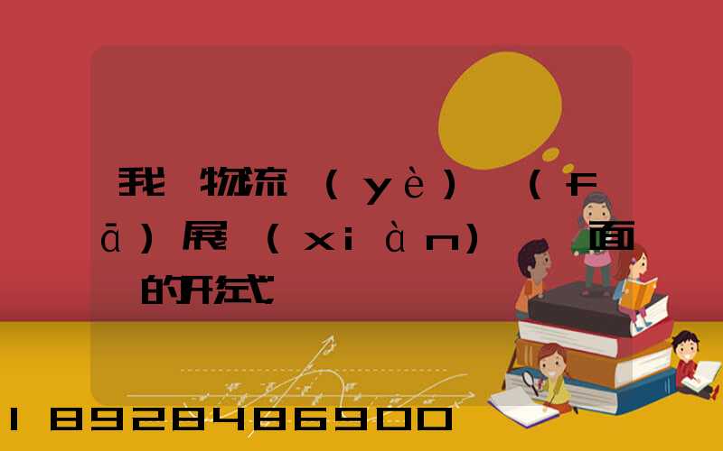 我國物流業(yè)發(fā)展現(xiàn)狀與面臨的形式