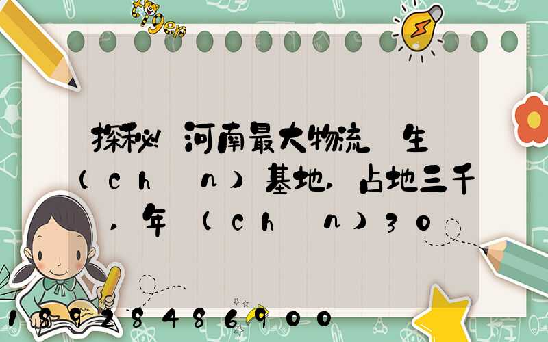 探秘!河南最大物流車生產(chǎn)基地,占地三千畝,年產(chǎn)30萬(wàn)輛