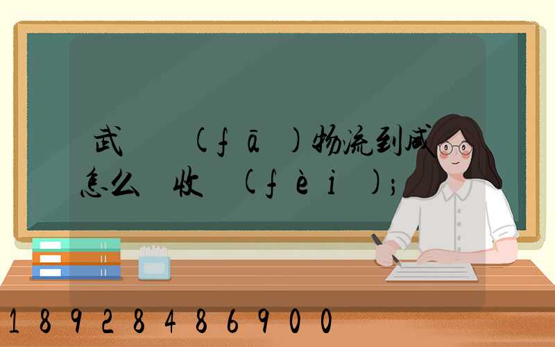 武漢發(fā)物流到咸寧怎么樣收費(fèi)