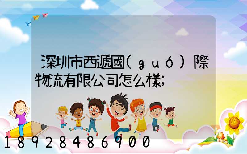 深圳市西遞國(guó)際物流有限公司怎么樣