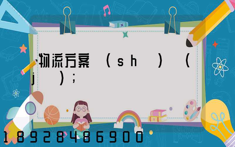 物流方案設(shè)計(jì)