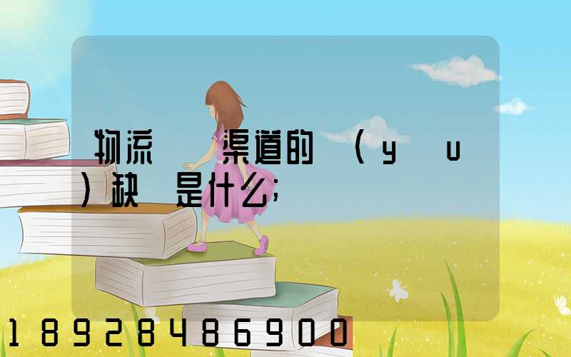 物流運營渠道的優(yōu)缺點是什么