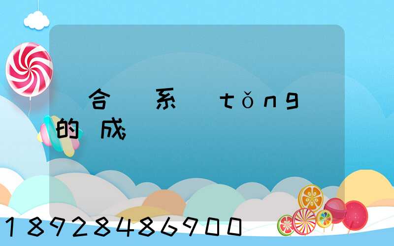 綜合運輸系統(tǒng)的組成
