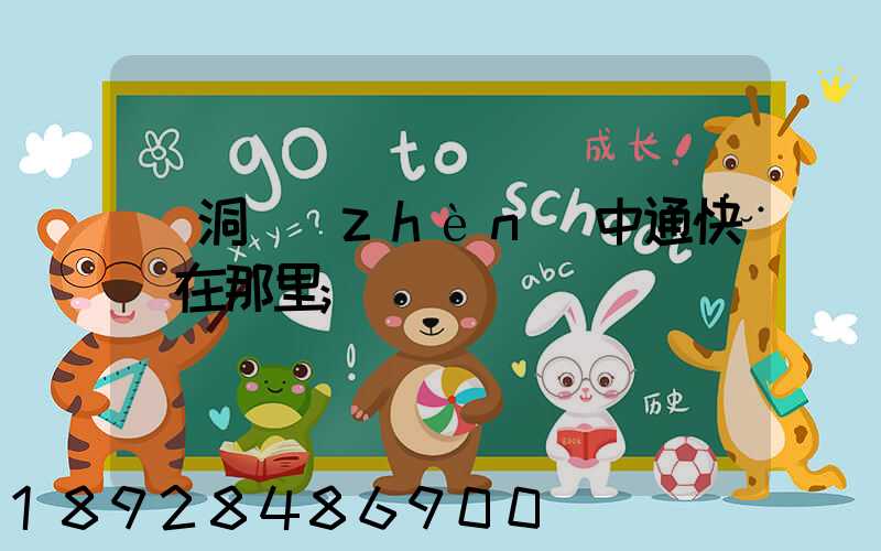 詩洞鎮(zhèn)中通快遞在那里
