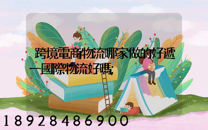 跨境電商物流哪家做的好遞一國際物流好嗎