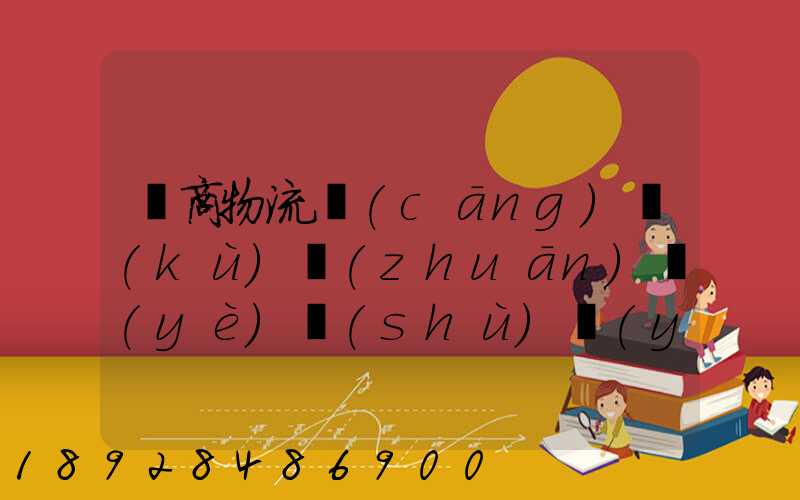 電商物流倉(cāng)庫(kù)專(zhuān)業(yè)術(shù)語(yǔ)有哪些